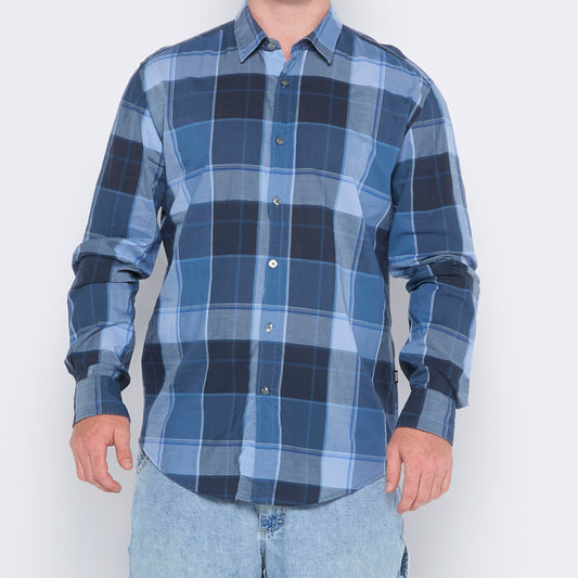 Hugo Boss Checked Shirt - L