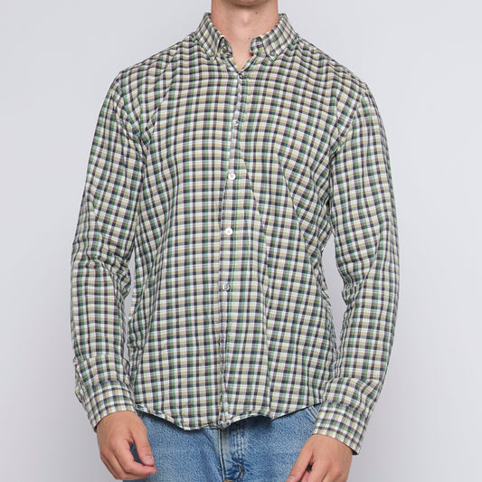 Hugo Boss Checked Shirt - L