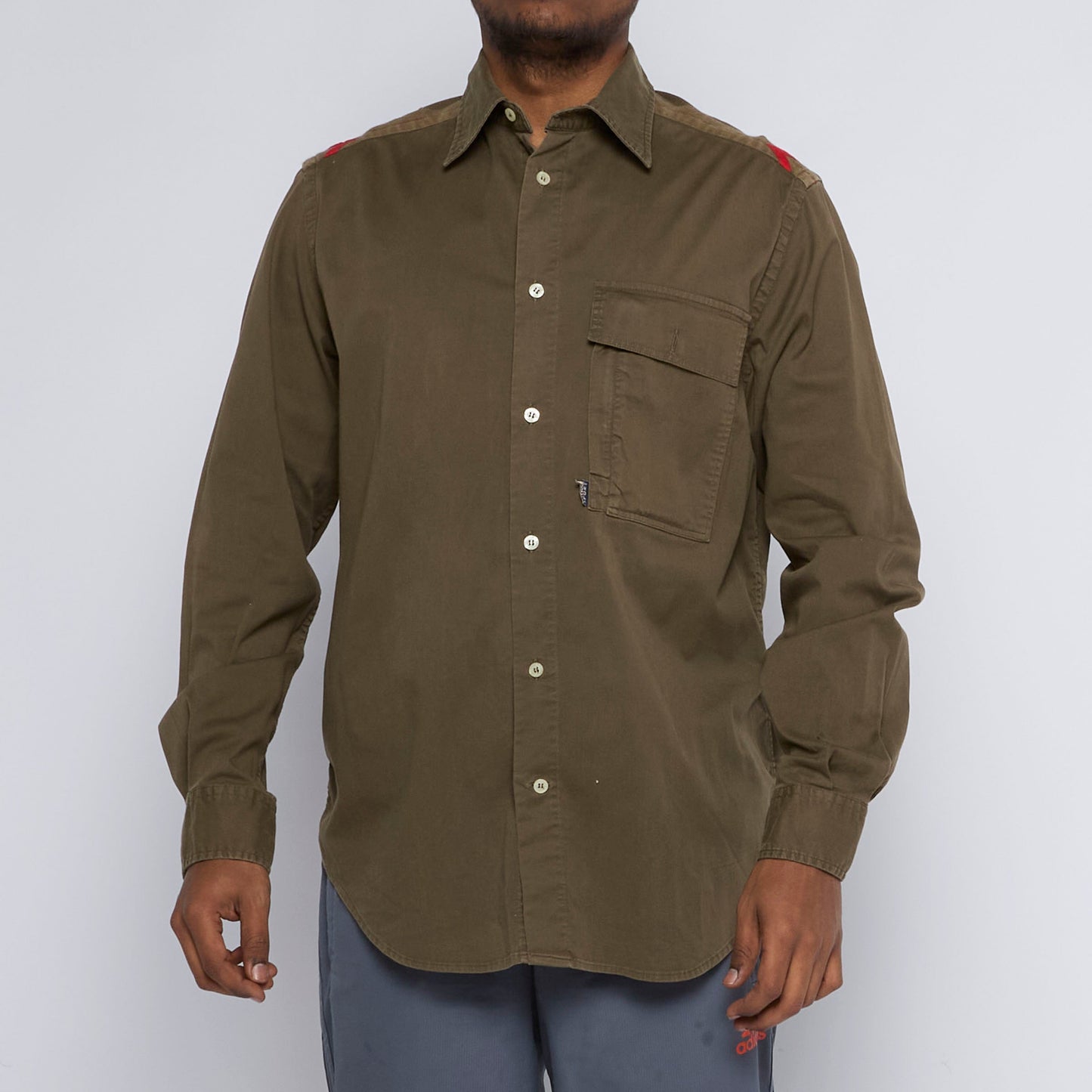 Trussardi Pocket Detail Shirt - L