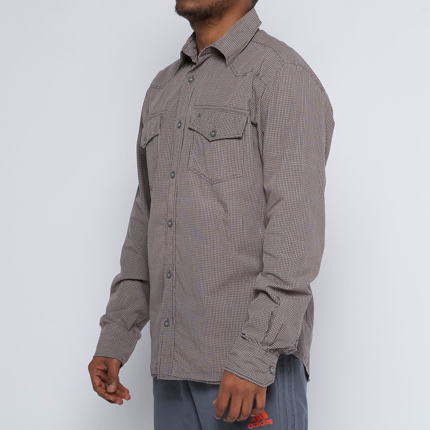 Wrangler Checked Shirt - L