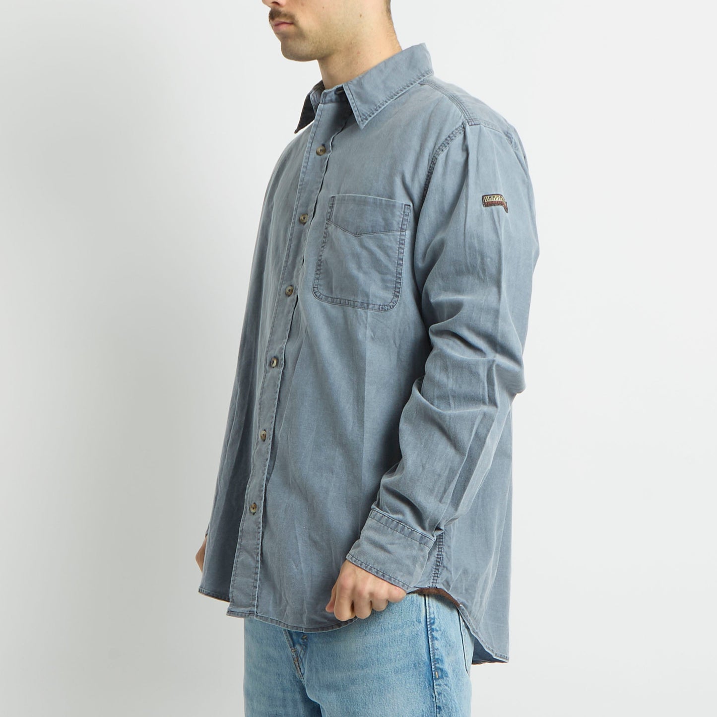 Napapijri Embroided Shirt - L