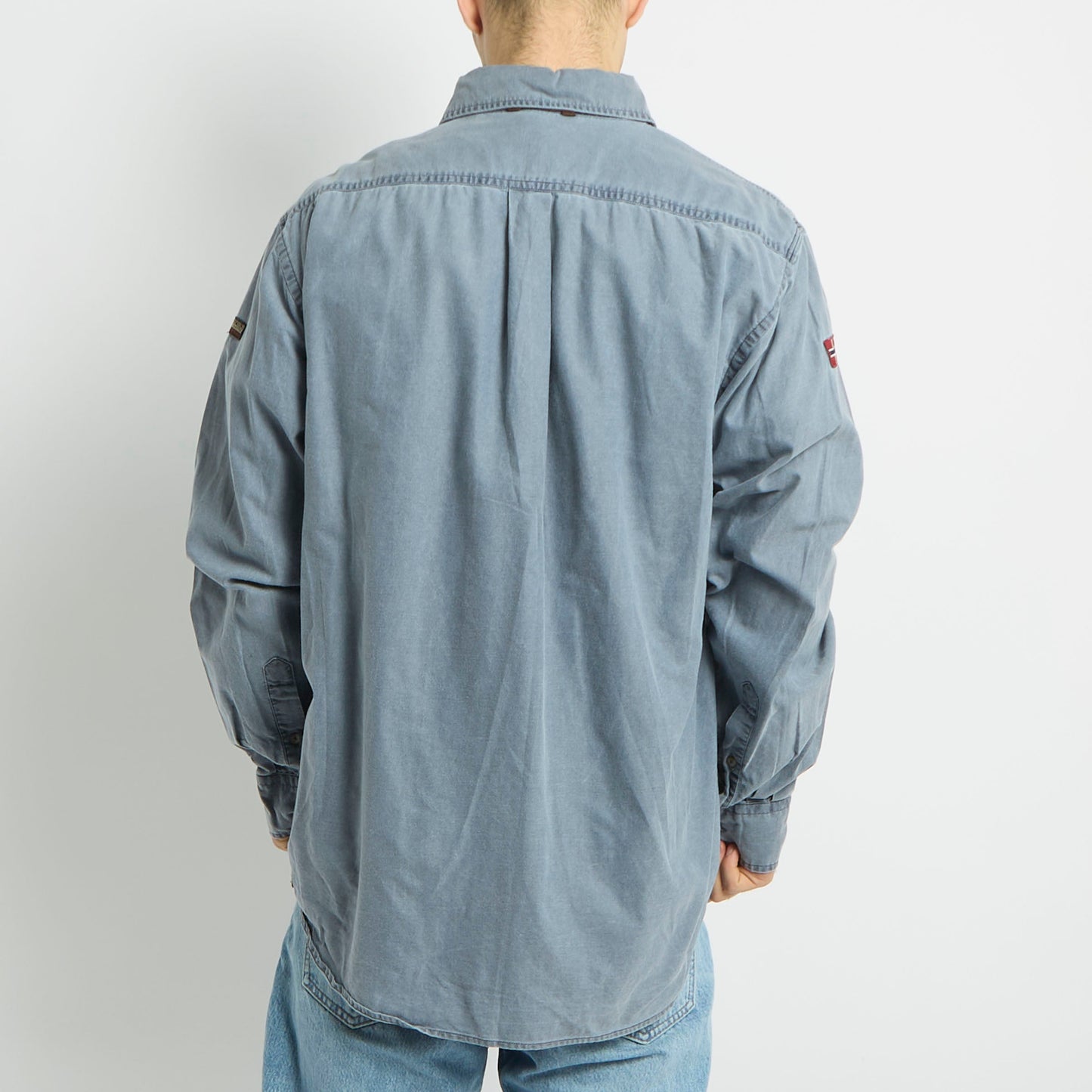 Napapijri Embroided Shirt - L