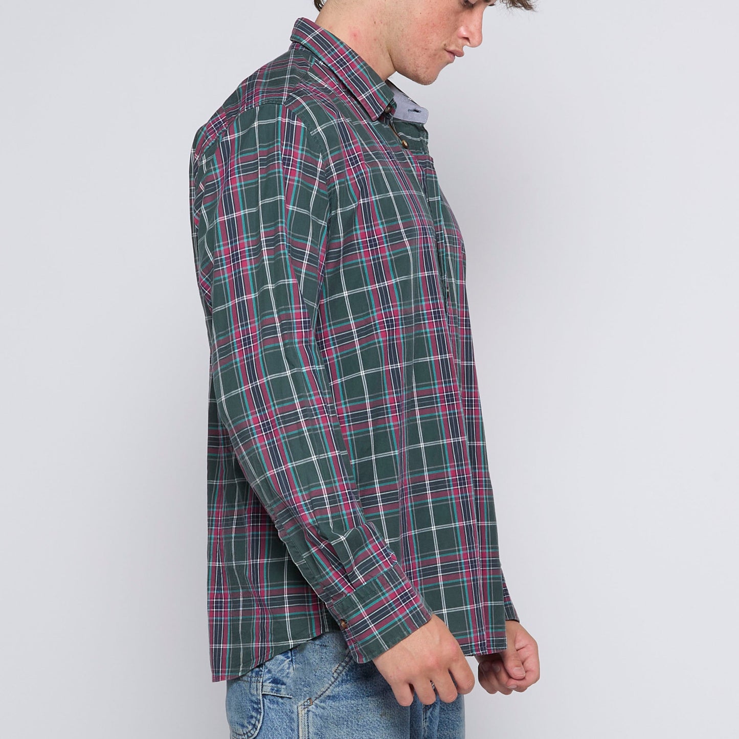 Hugo Boss Checked Shirt - L