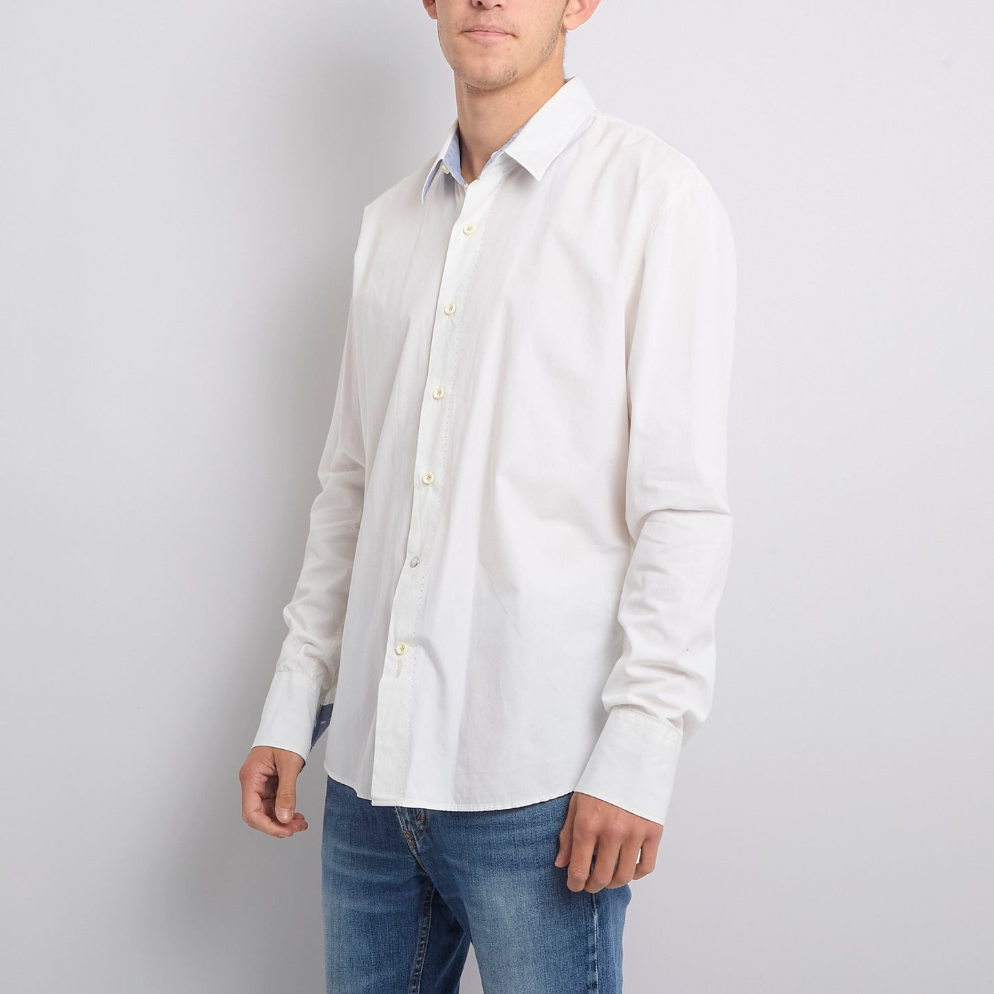 Levis Button Detail Shirt - L