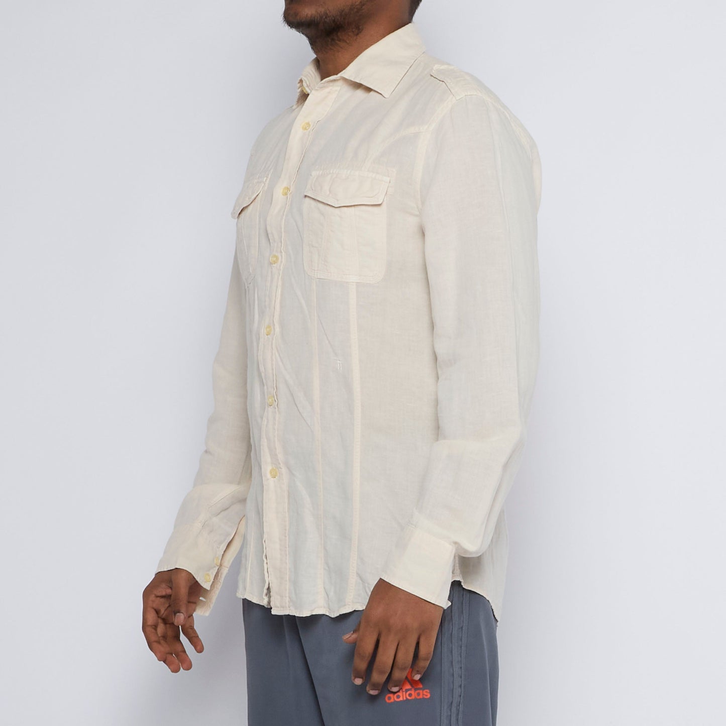 Trussardi Linen Shirt - M