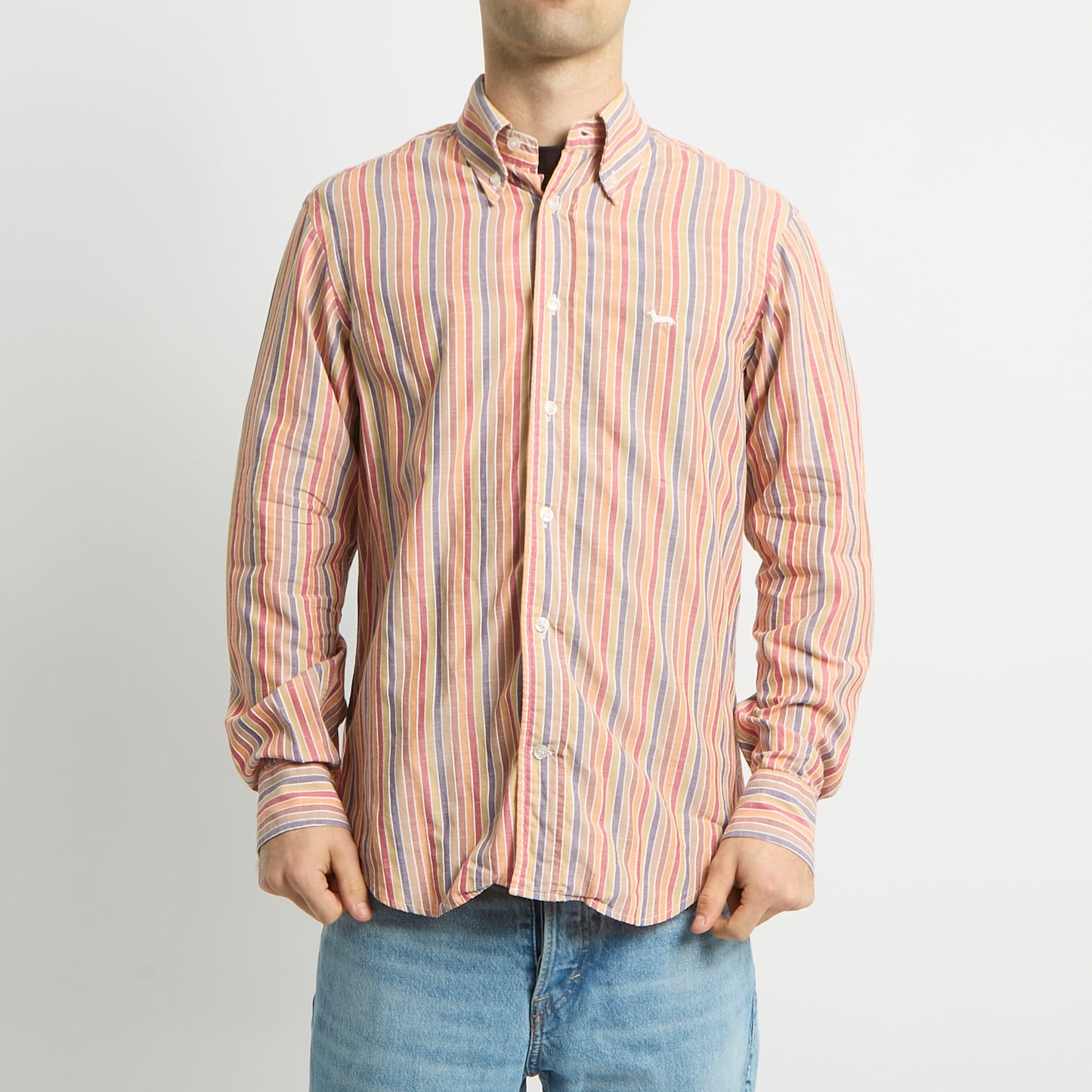 Harmont & Blaine Striped Shirt - M