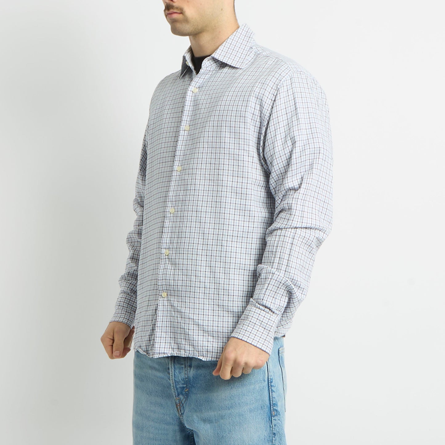 Sergio Tacchini Checked Shirt - S