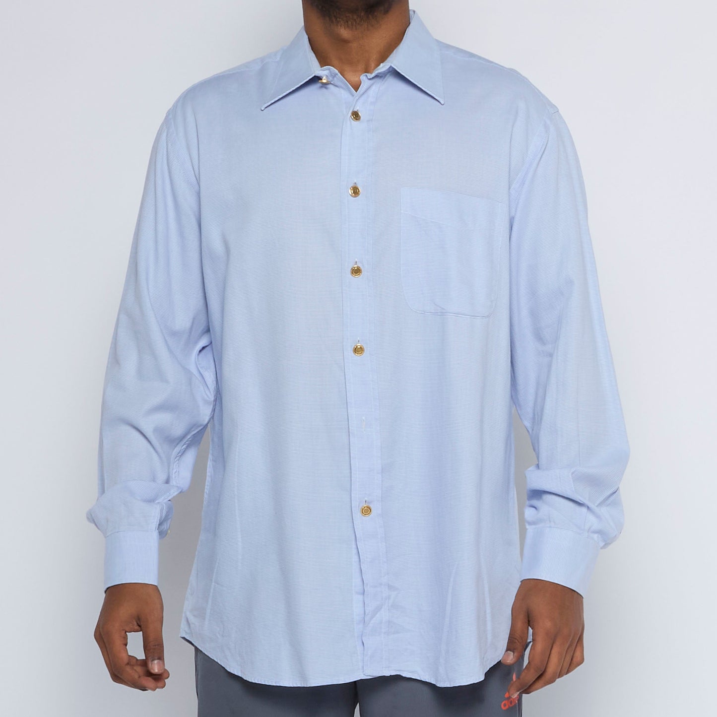 Gianfranco Ferre Button Detail Shirt - XL