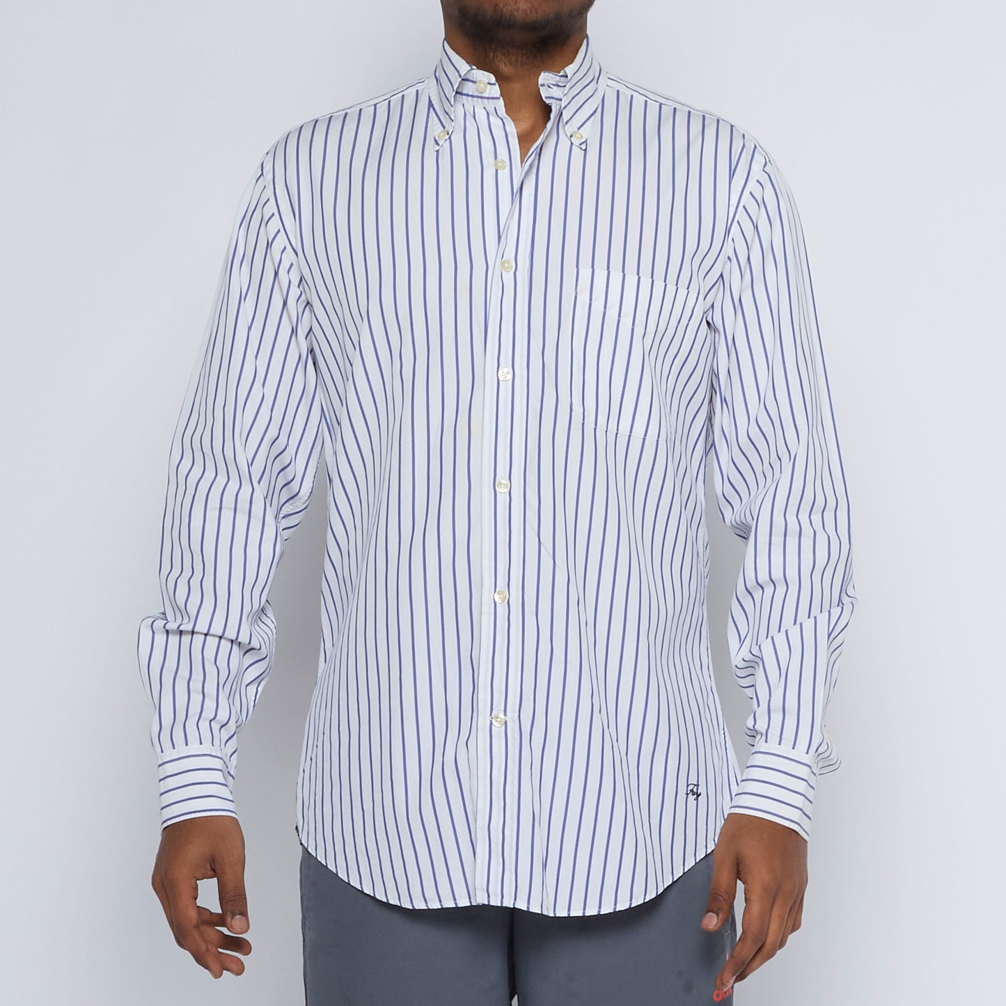 Fay Striped Shirt - XL