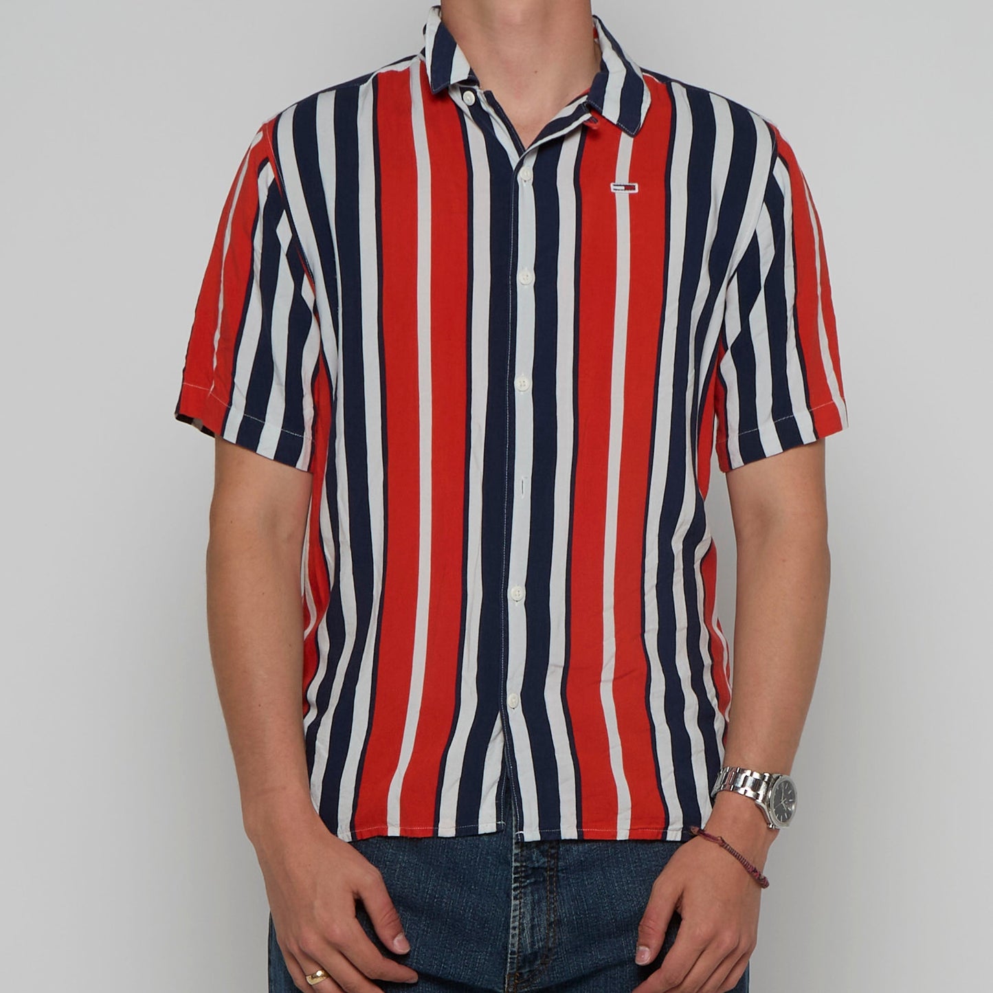 Tommy Jeans Short Sleeve Shirt - XS