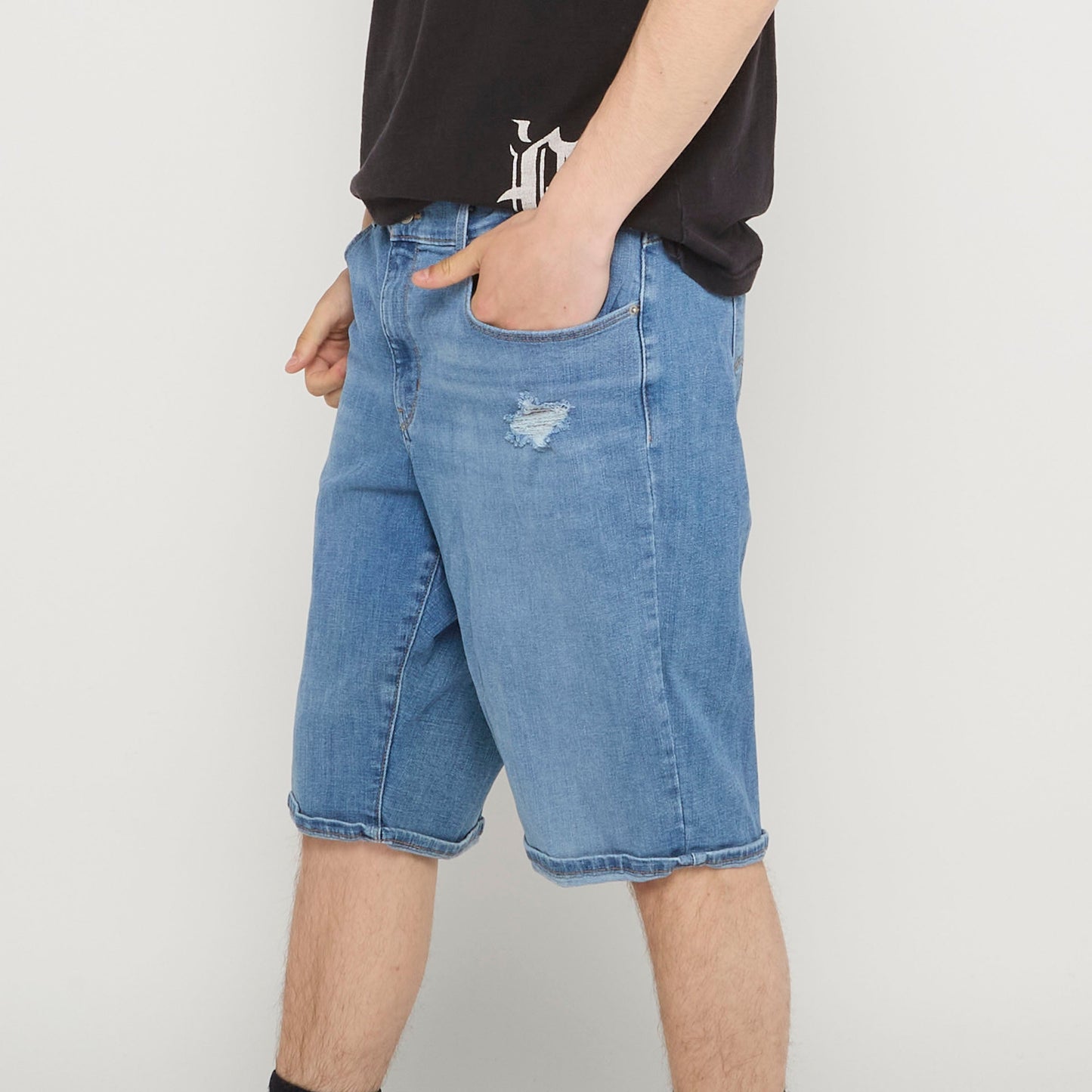 Bermuda Denim Shorts - W36" L20"