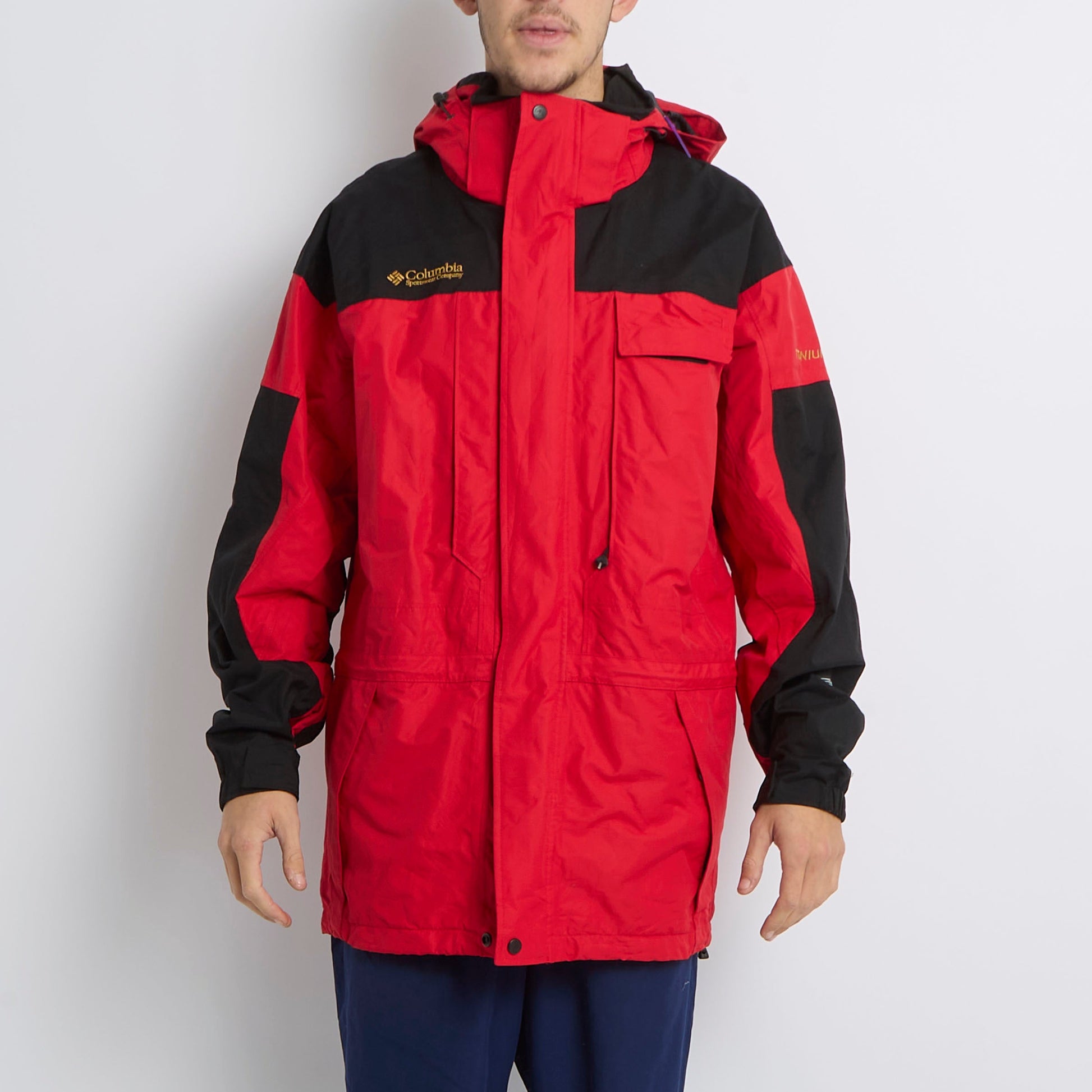 Columbia Hooded Ski Jacket - L