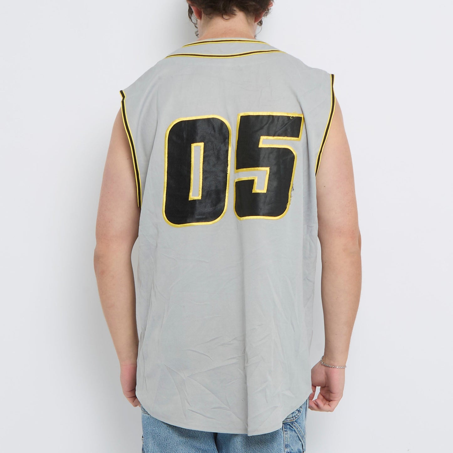 Sleeveless Sports Jersey - L