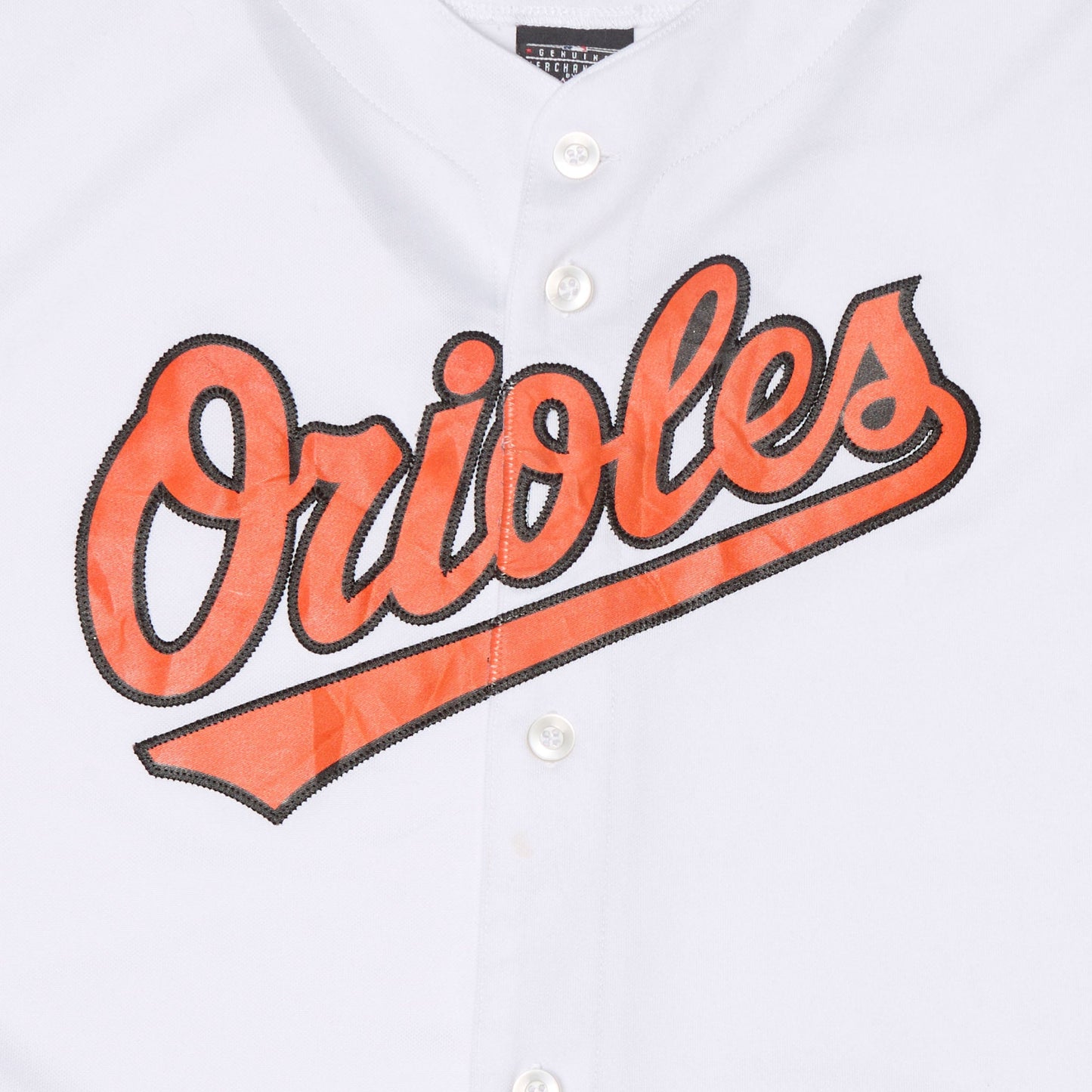 Majestic Orioles Spellout Sports Top - M