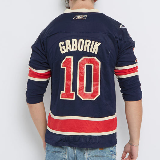 Vintage Reebok New York Embroidered Sports Jersey - L