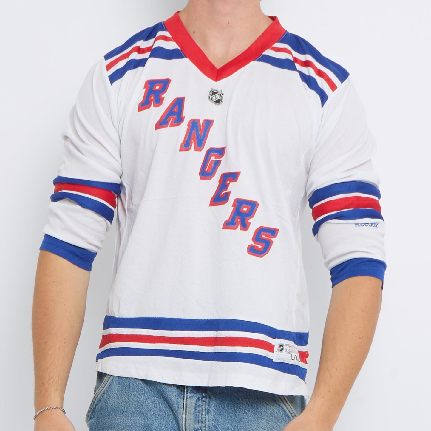 Reebock NHL Rangers Sports Jersy - XS