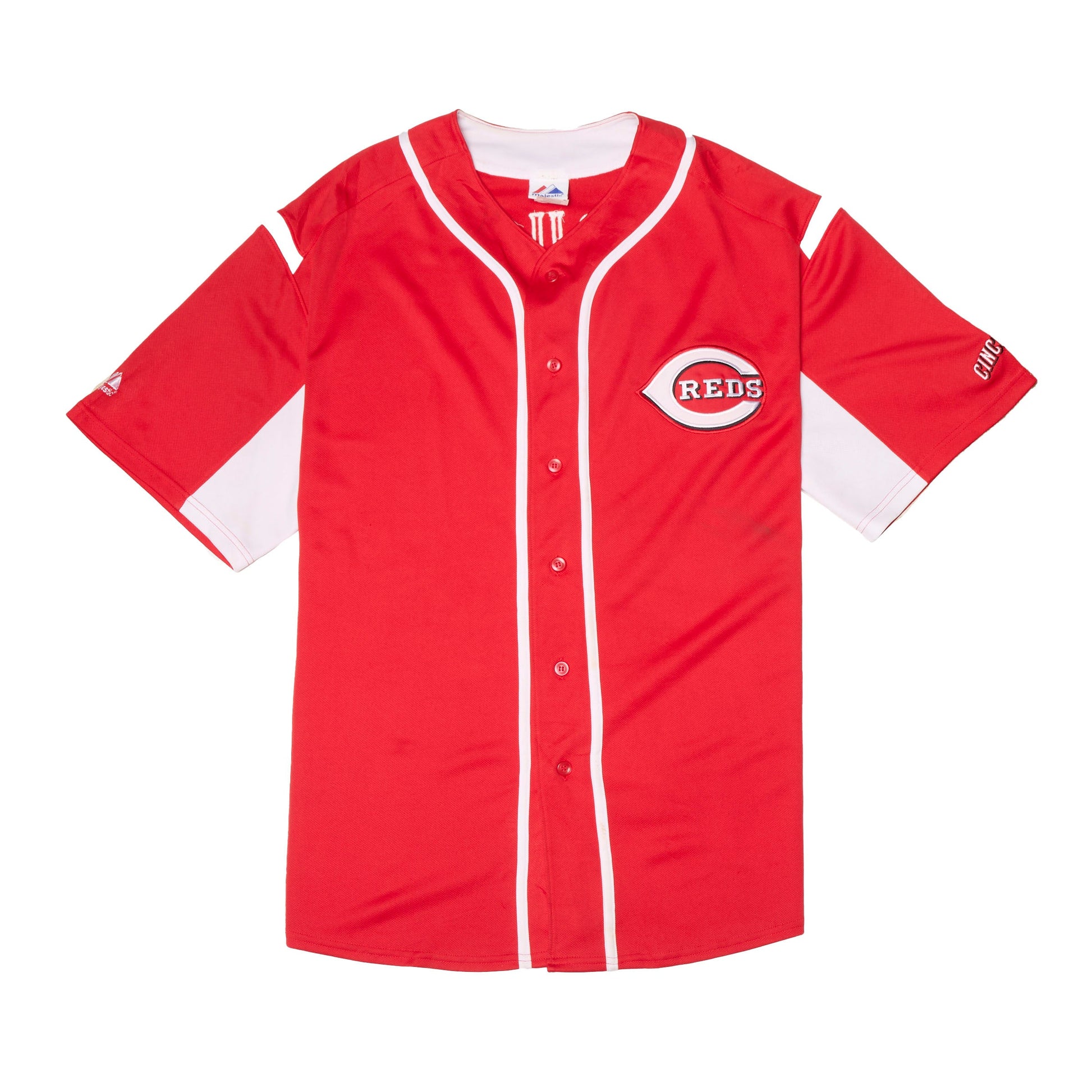 Reds Buttoned Sports Top - XXL