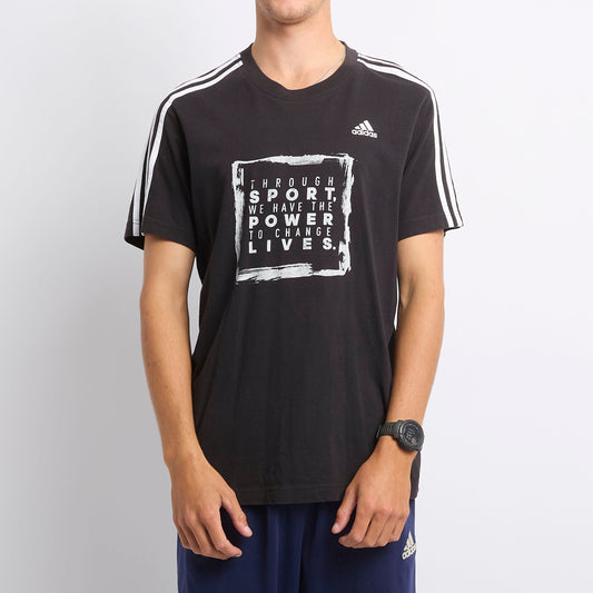 Adidas Paint Logo T-Shirt - L