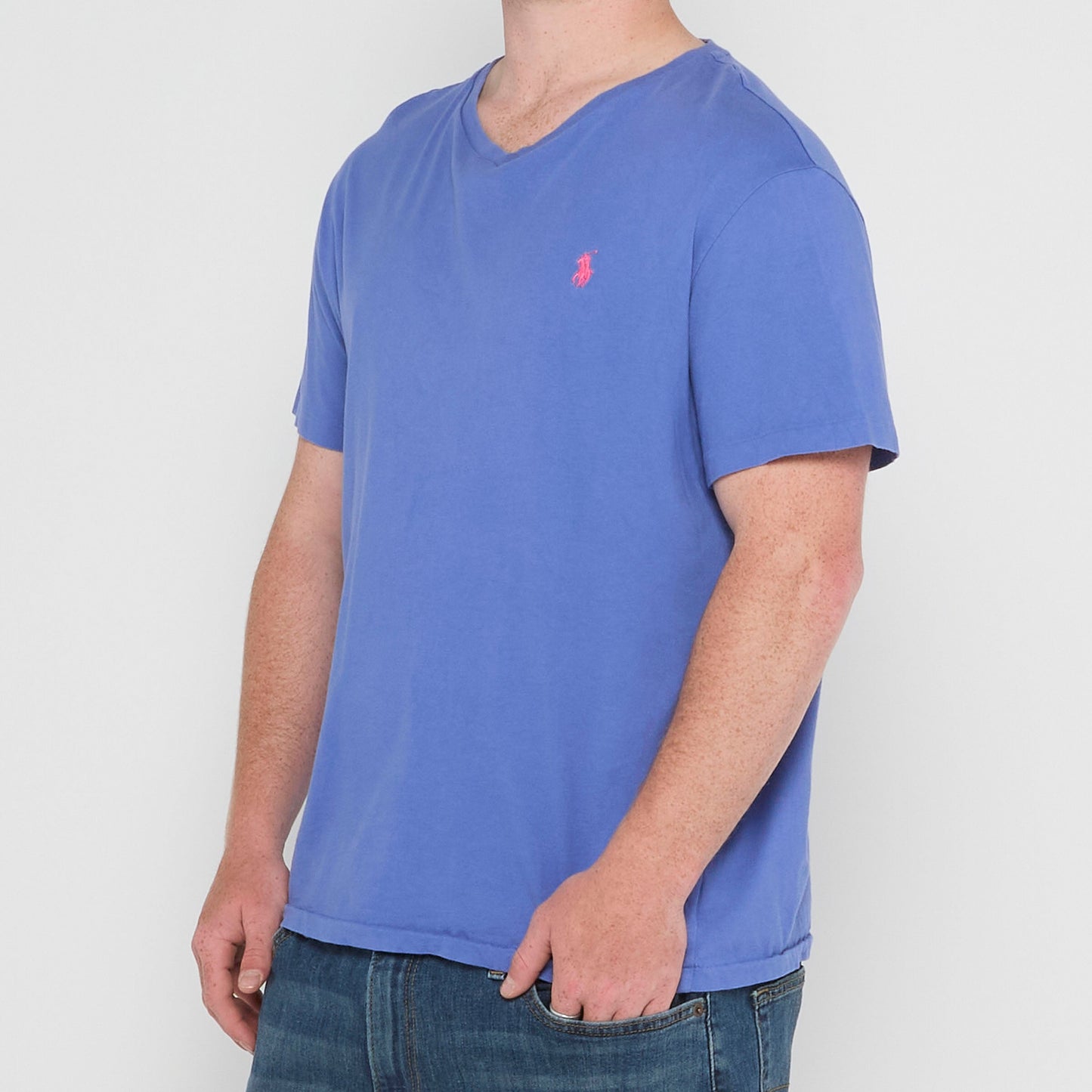 Ralph Lauren V-Neck T-shirt - L