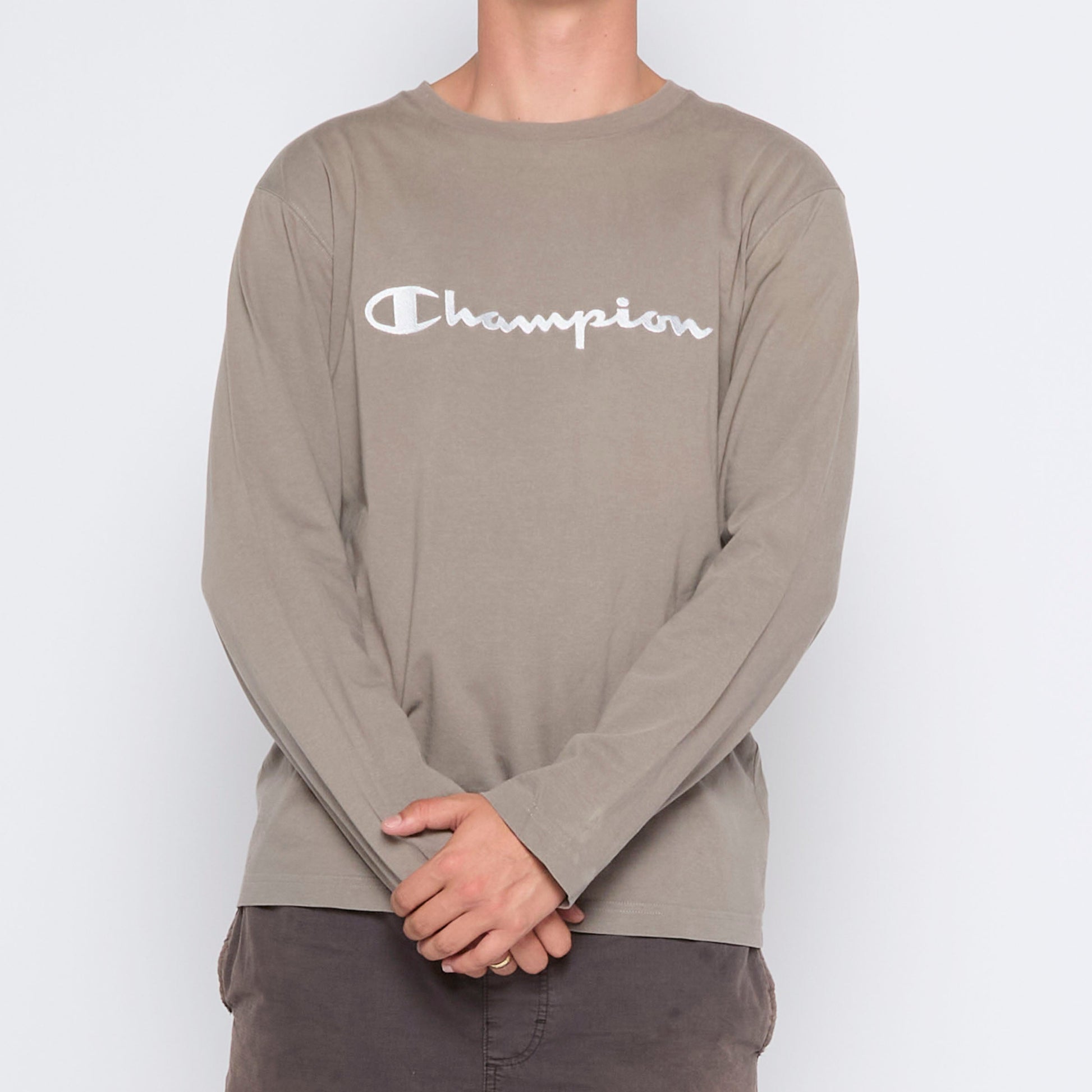 Champion Longsleeve T-shirt - L