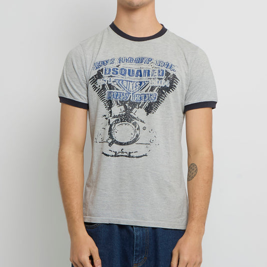 Dsquared Graphic T-shirt - L