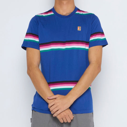 Nike Striped T-shirt - L