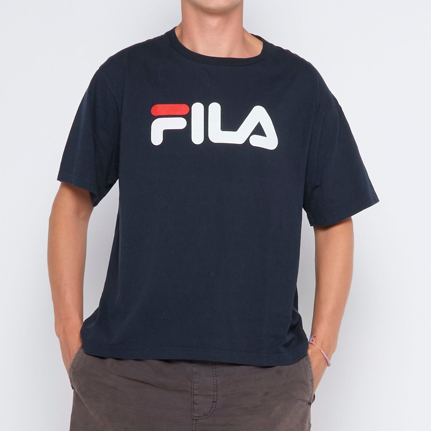 Fila Spellout T-shirt - L