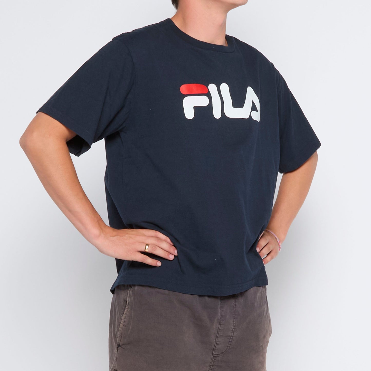 Fila Spellout T-shirt - L