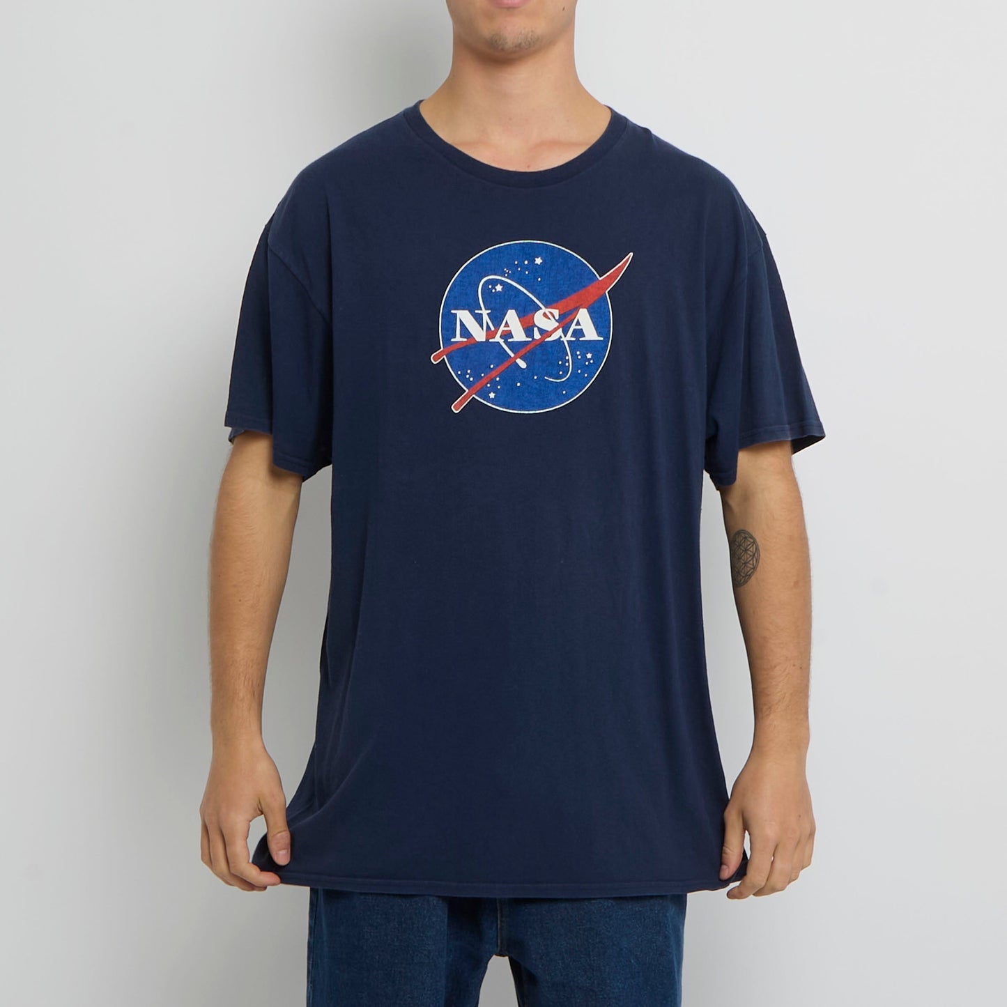 Nasa Graphic Print T-shirt - L