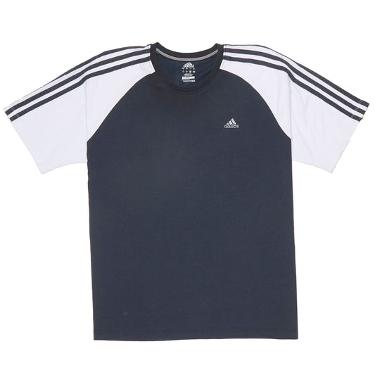 Mens Adidas Triple Striped T-Shirt - L