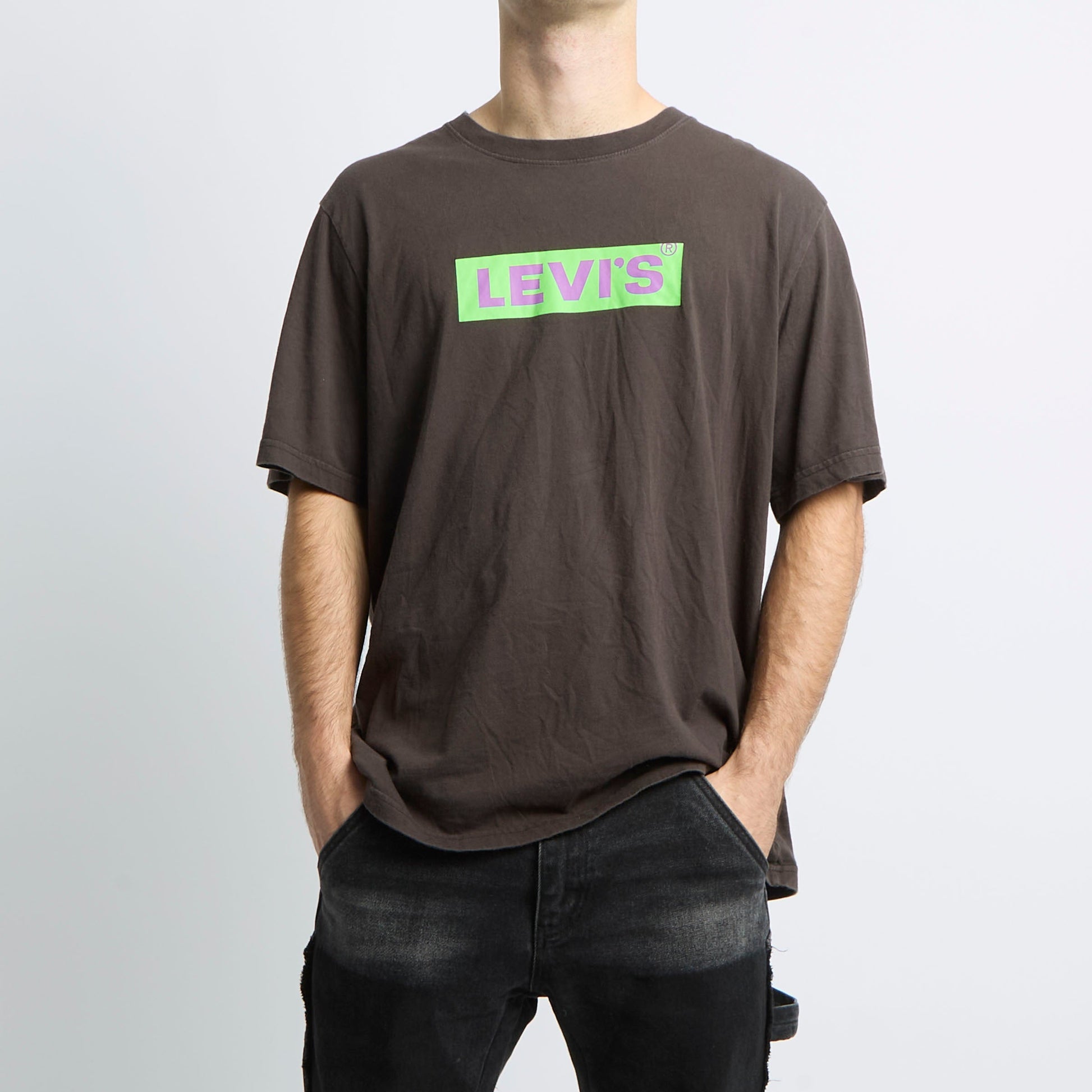 Levis Spellout T-shirt - L