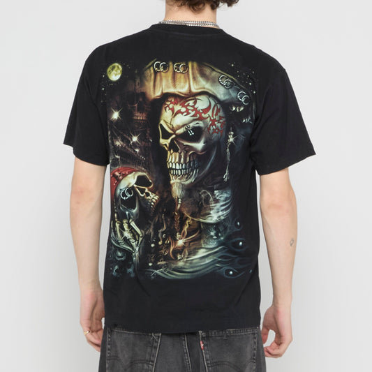 Metal Rock Graphic  T-Shirt - M