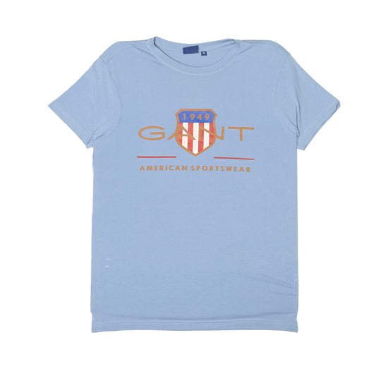 Mens Gant Logo Print T-Shirt - M