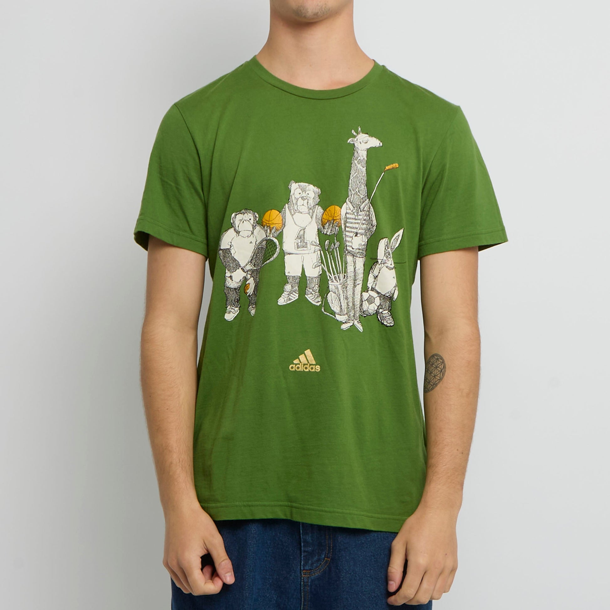 Adidas Graphic T-shirt - M