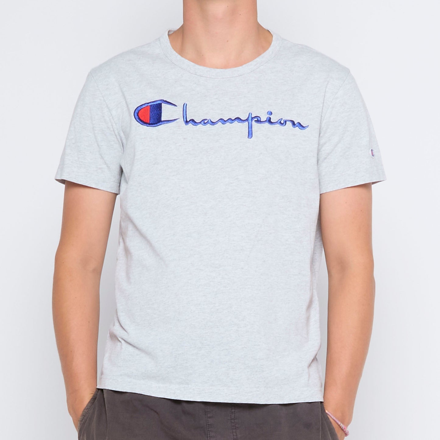 Champion Spellout T-shirt - M