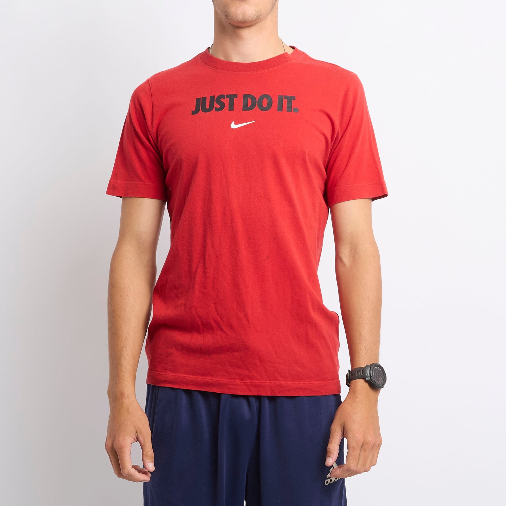 Mens Nike Slogan Spellout T-Shirt - M