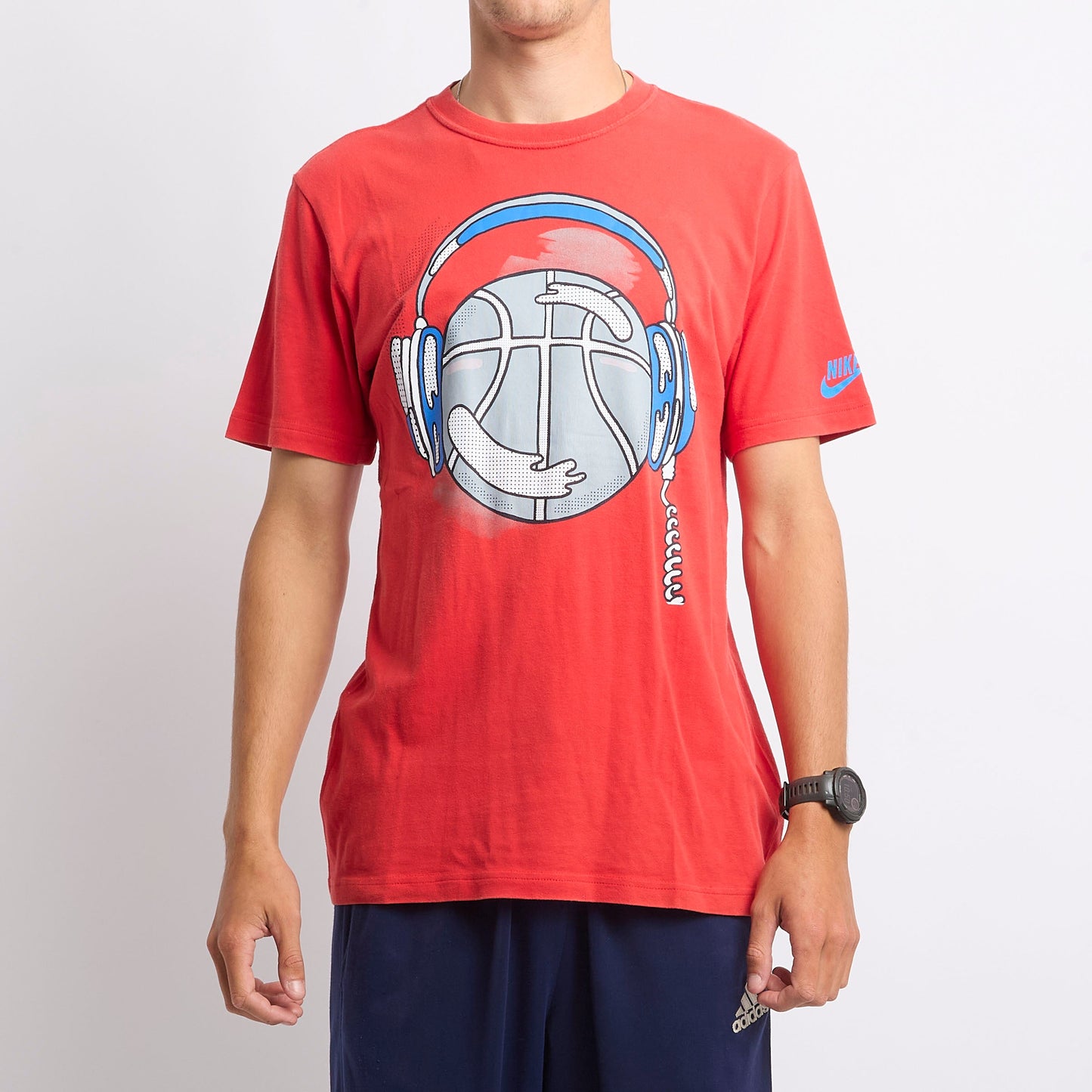 Mens Nike Basketball Print T-Shirt - M