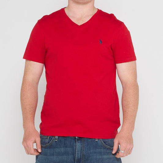 Ralph Lauren V-Neck T-shirt - M