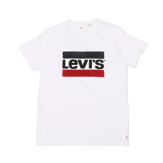 Mens Levis Chenille Patch Logo T-Shirt - M