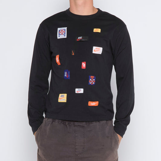 Nike Patchwork Longsleeve T-shirt - S