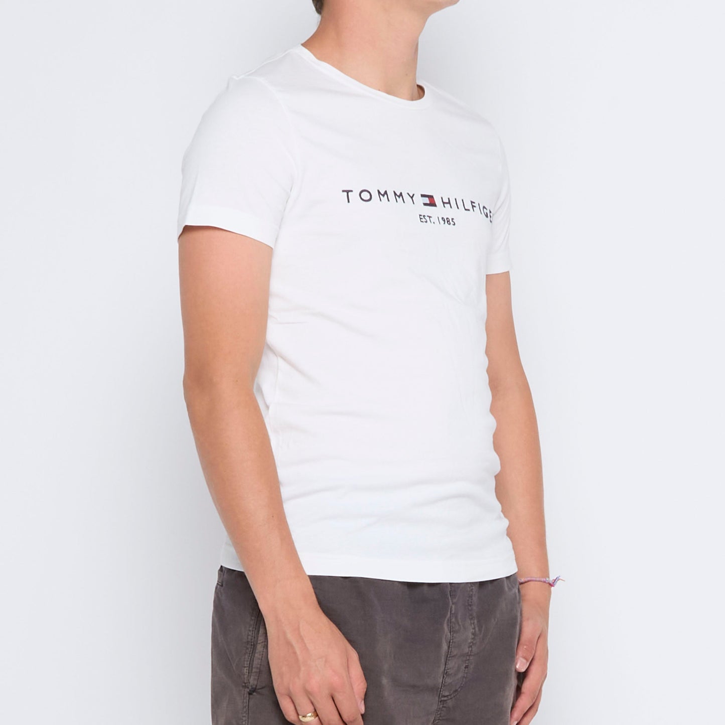 Tommy Hilfiger Spellout T-shirt - S