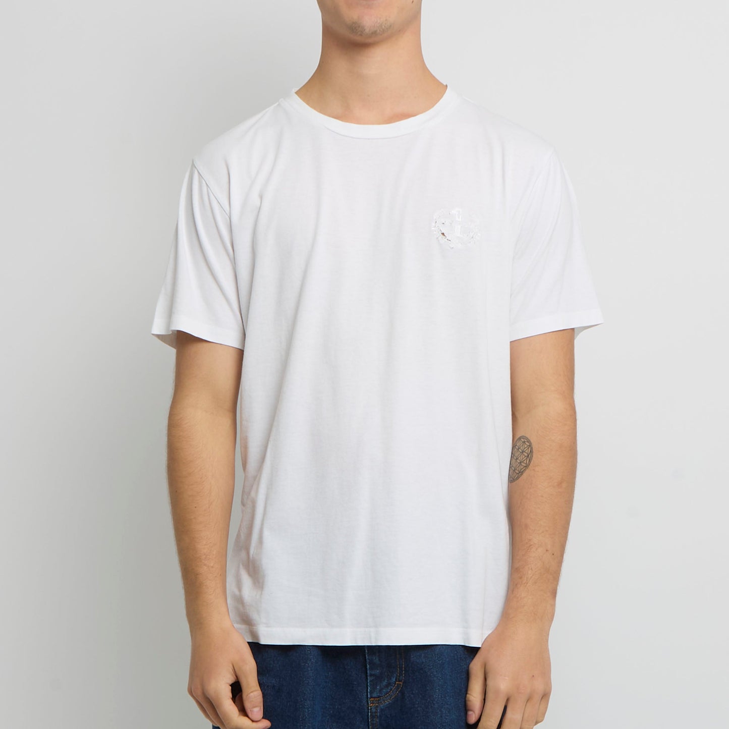 Trussardi Logo Embroided T-shirt - S