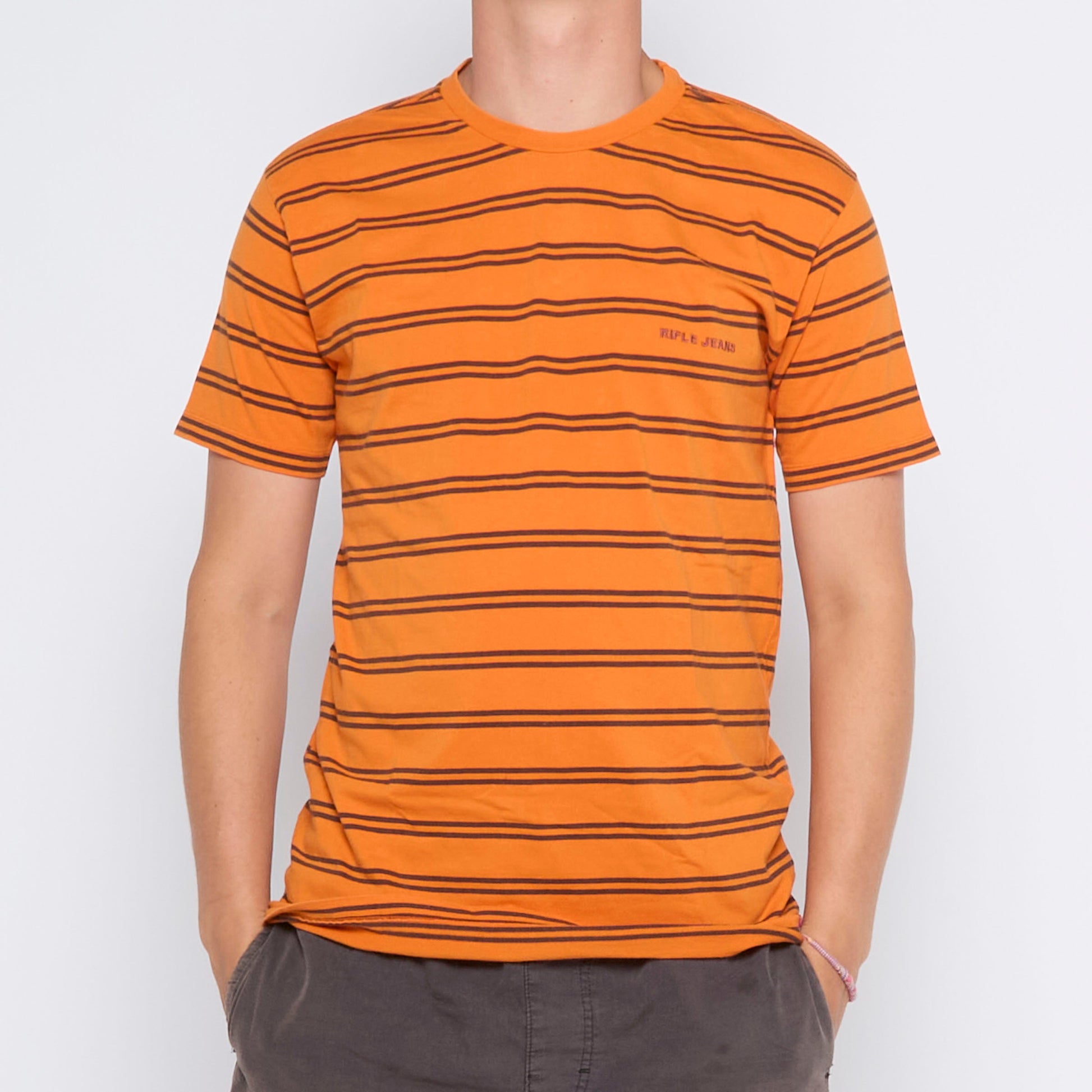 Rifle Striped T-shirt - XL