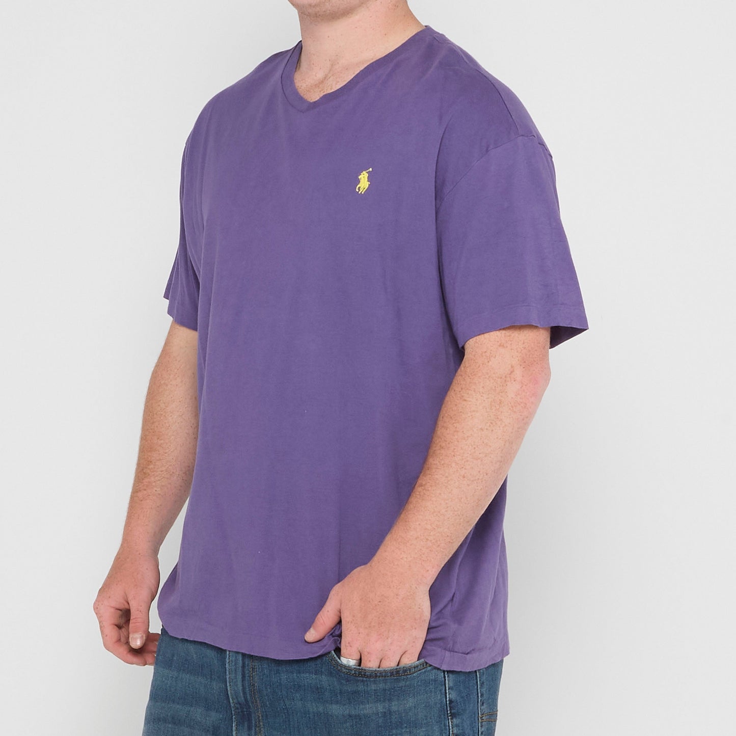 Ralph Lauren V-Neck T-shirt - L