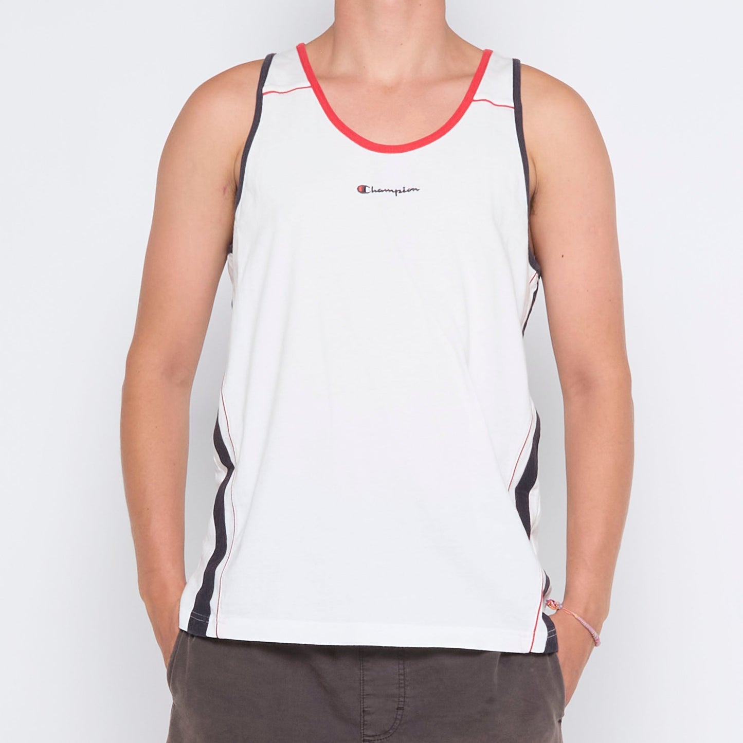 Champion Spellout Sleeveless T-shirt - XL