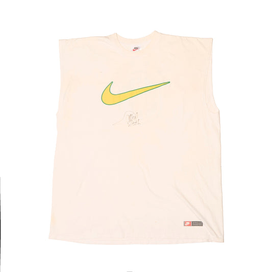 Mens Nike Brasil Logo Print Sleeveless T-shirt - XXL