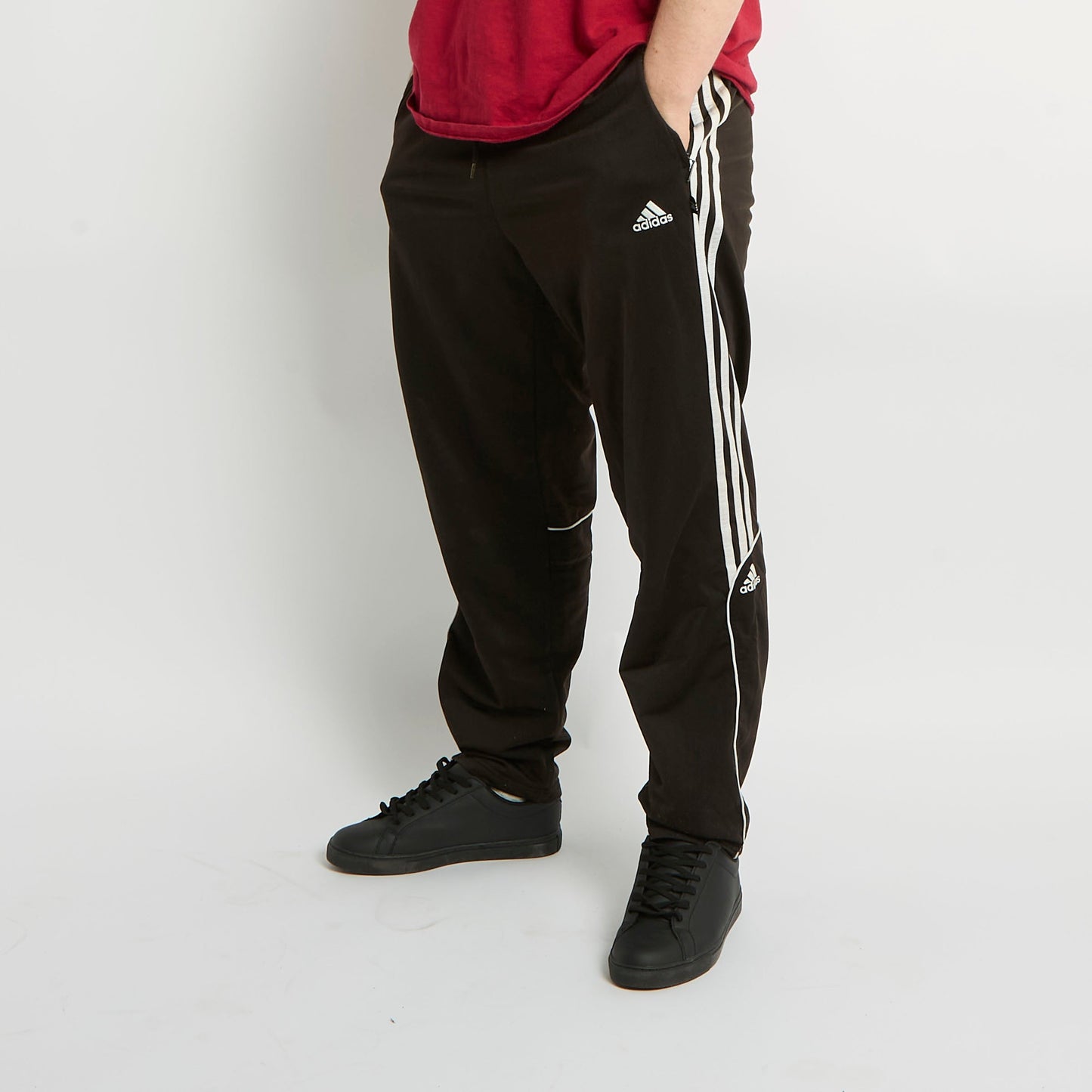 Adidas Track Bottoms - L