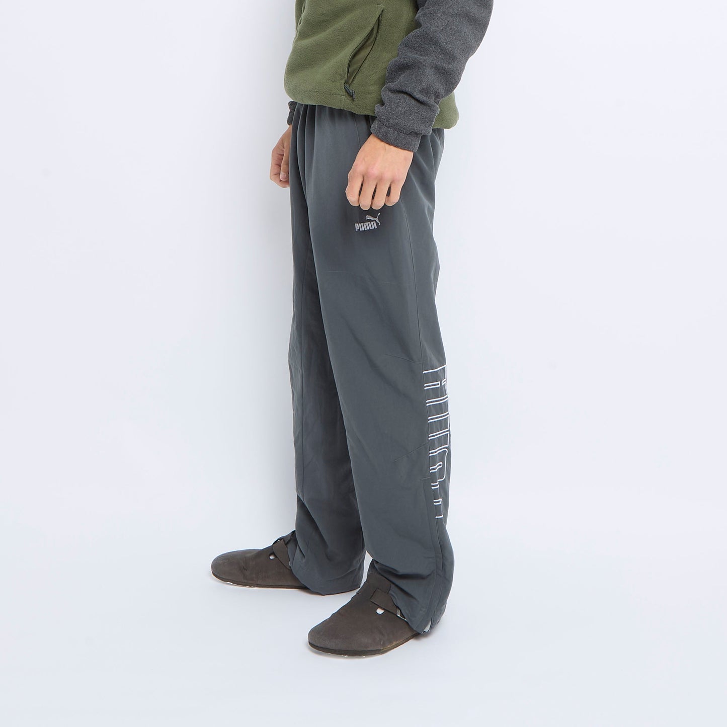 Puma Open Hem Track Pants - L