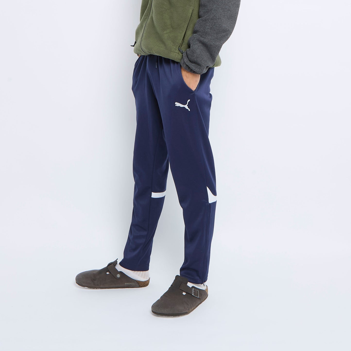 Puma Open Hem Track Pants - L