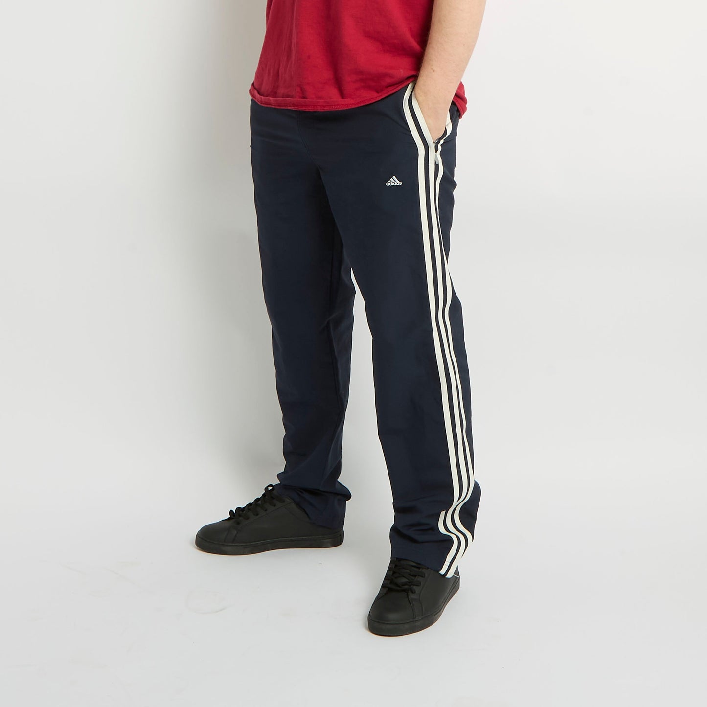 Adidas Track Bottoms - L